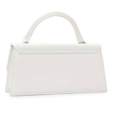 Jacquemus White Smooth Calfskin Le Chiquito Long