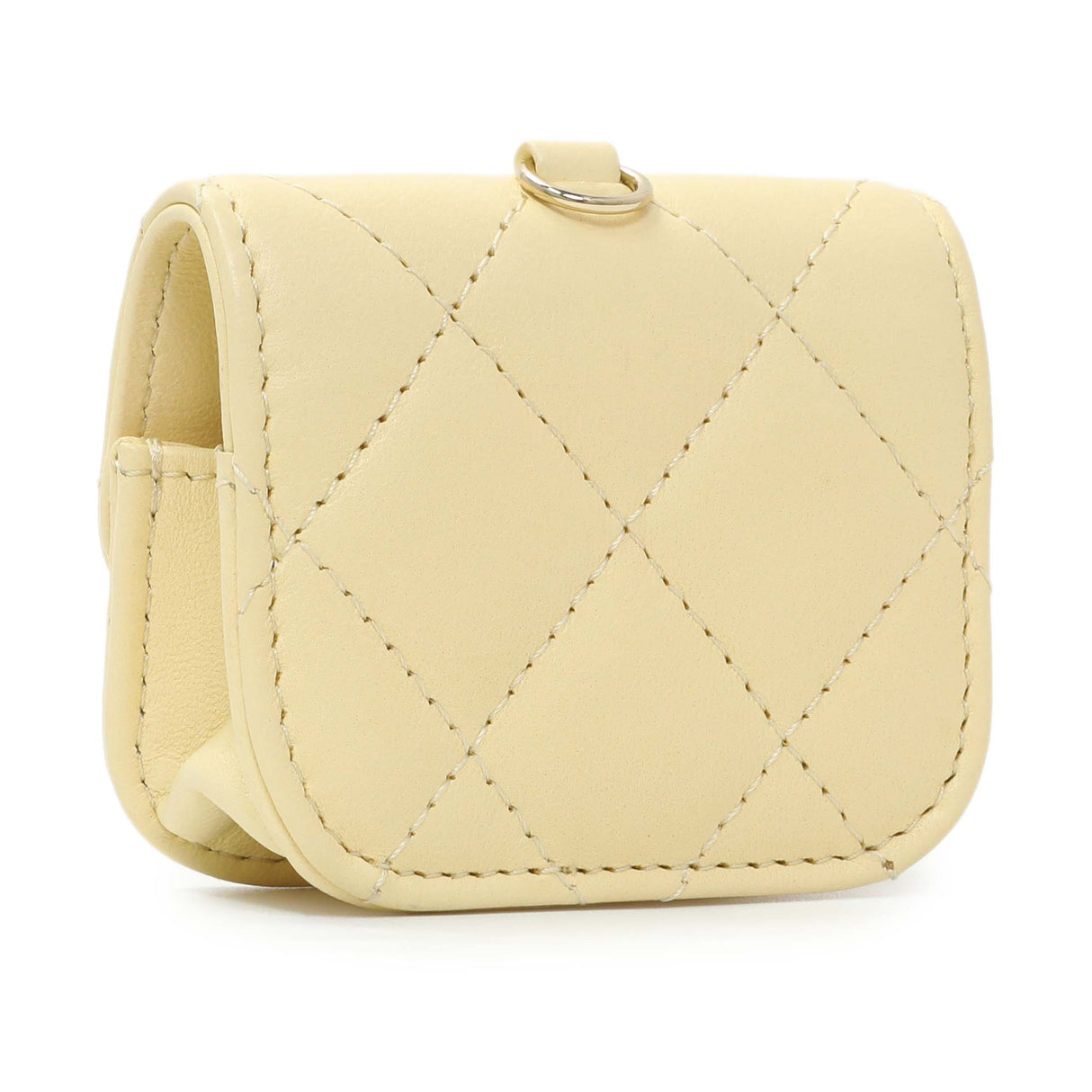 Chanel Yellow Lambskin Airpod Pro Holder Accessories Chanel