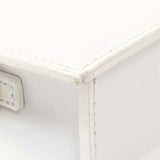 Jacquemus White Smooth Calfskin Le Chiquito Long