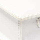 Jacquemus White Smooth Calfskin Le Chiquito Long