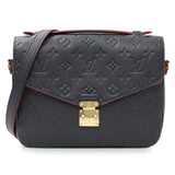 Louis Vuitton Marine Rouge Monogram Empreinte Pochette Metis
