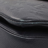 Louis Vuitton Marine Rouge Monogram Empreinte Pochette Metis