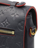 Louis Vuitton Marine Rouge Monogram Empreinte Pochette Metis