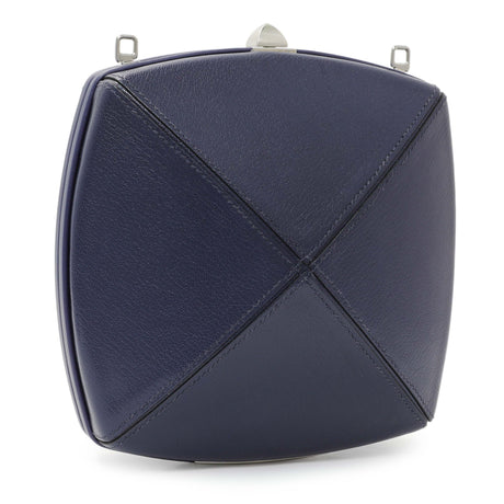 Hermes Purple Clou Medor Clutch