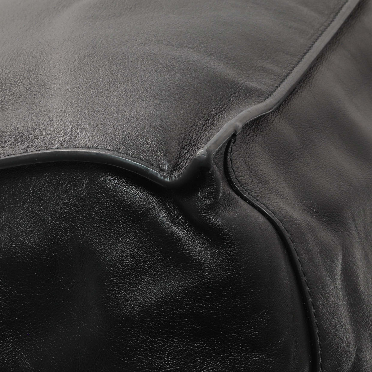 Saint Laurent Black Vitello Large Rive Gauche Tote Handbags Saint Laurent