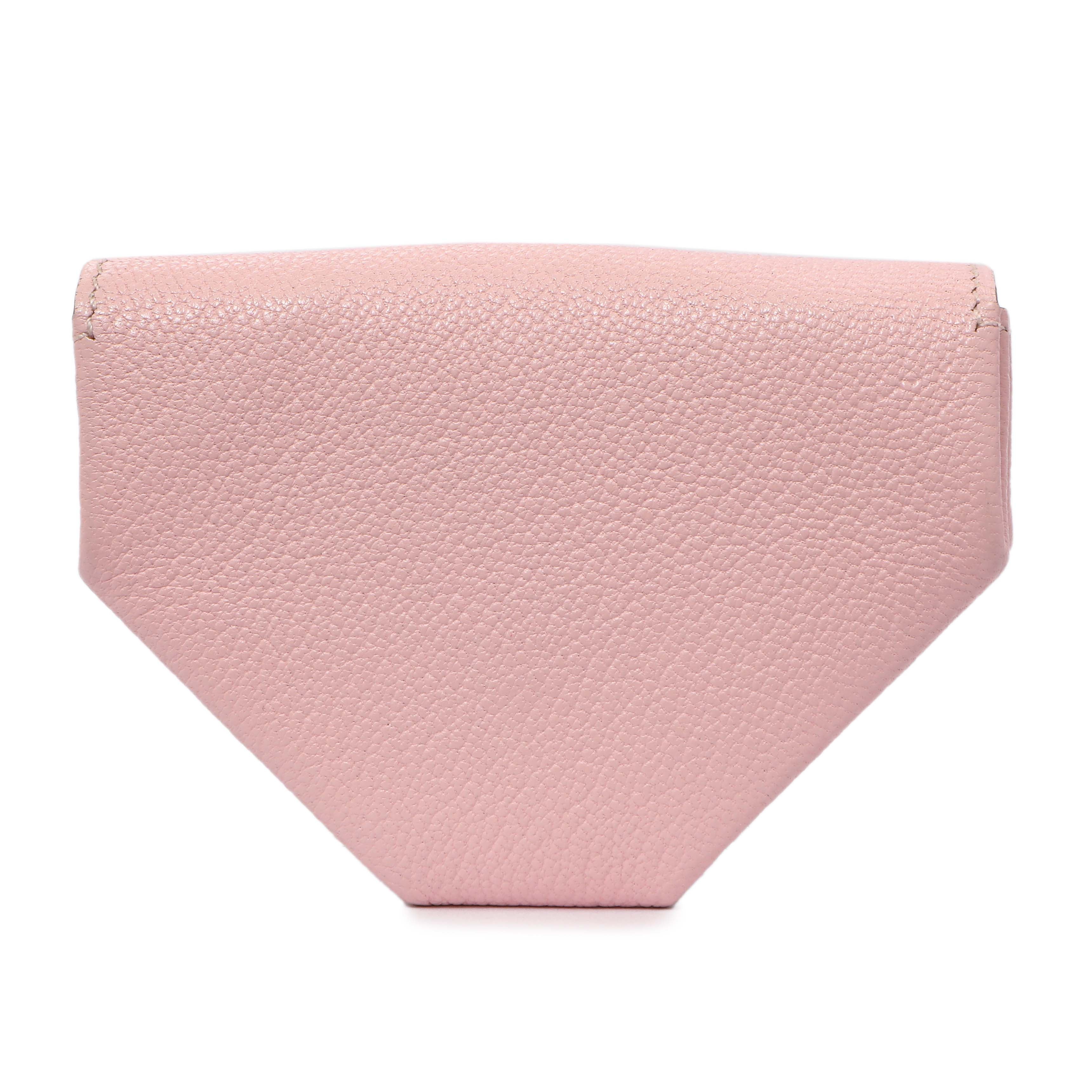 HERMES エルメス ハンドバッグ ポシェットケリー ローズサクラ