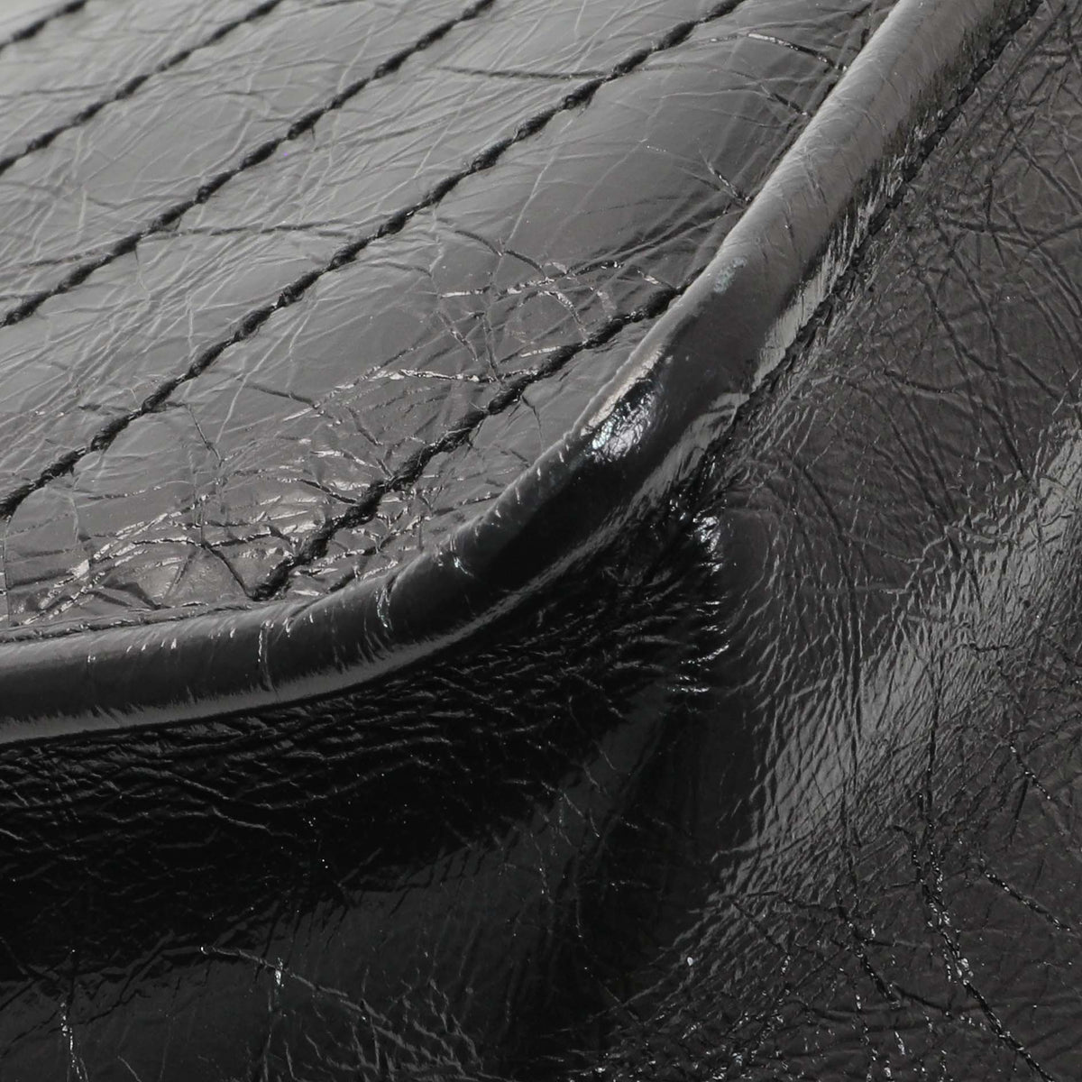 Saint Laurent Crinkled Calfskin Matelasse Monogram Baby Niki Chain Satchel Handbags Saint Laurent