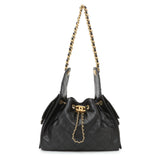 -6 items Wed July 22 ⬆️- Chanel Black Caviar Quilted Small Chanel 25 Handbag Handbags Chanel