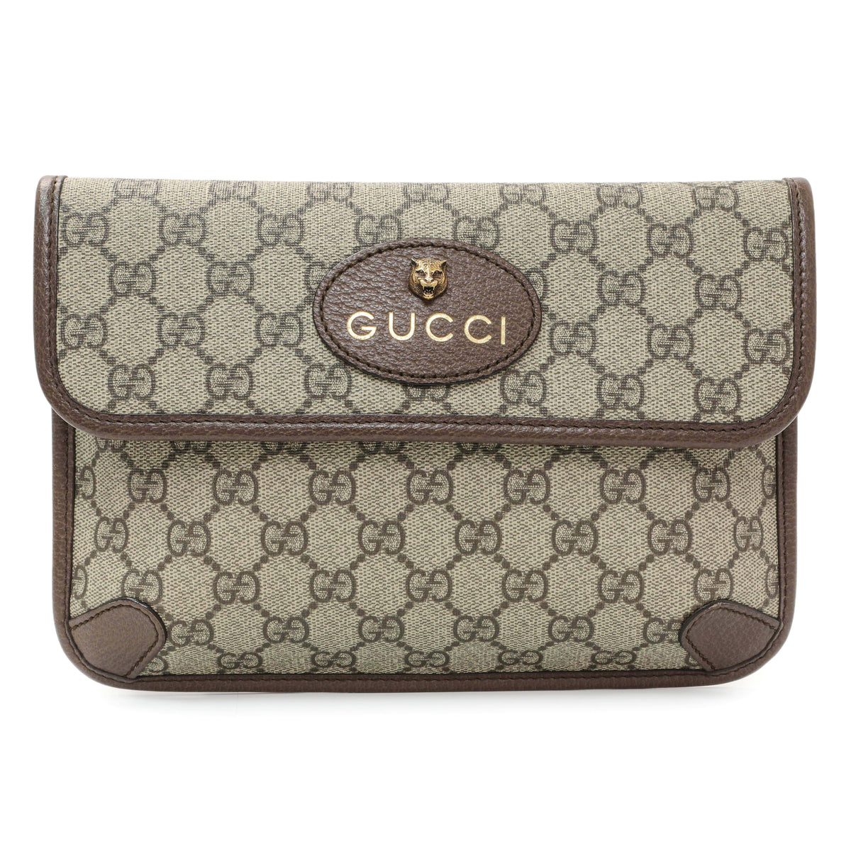 Gucci GG Supreme Monogram Neo Vintage Web Belt Bag Handbags Gucci
