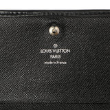 Louis Vuitton Black Epi Porte-Monnaie Billets Tresor Wallet