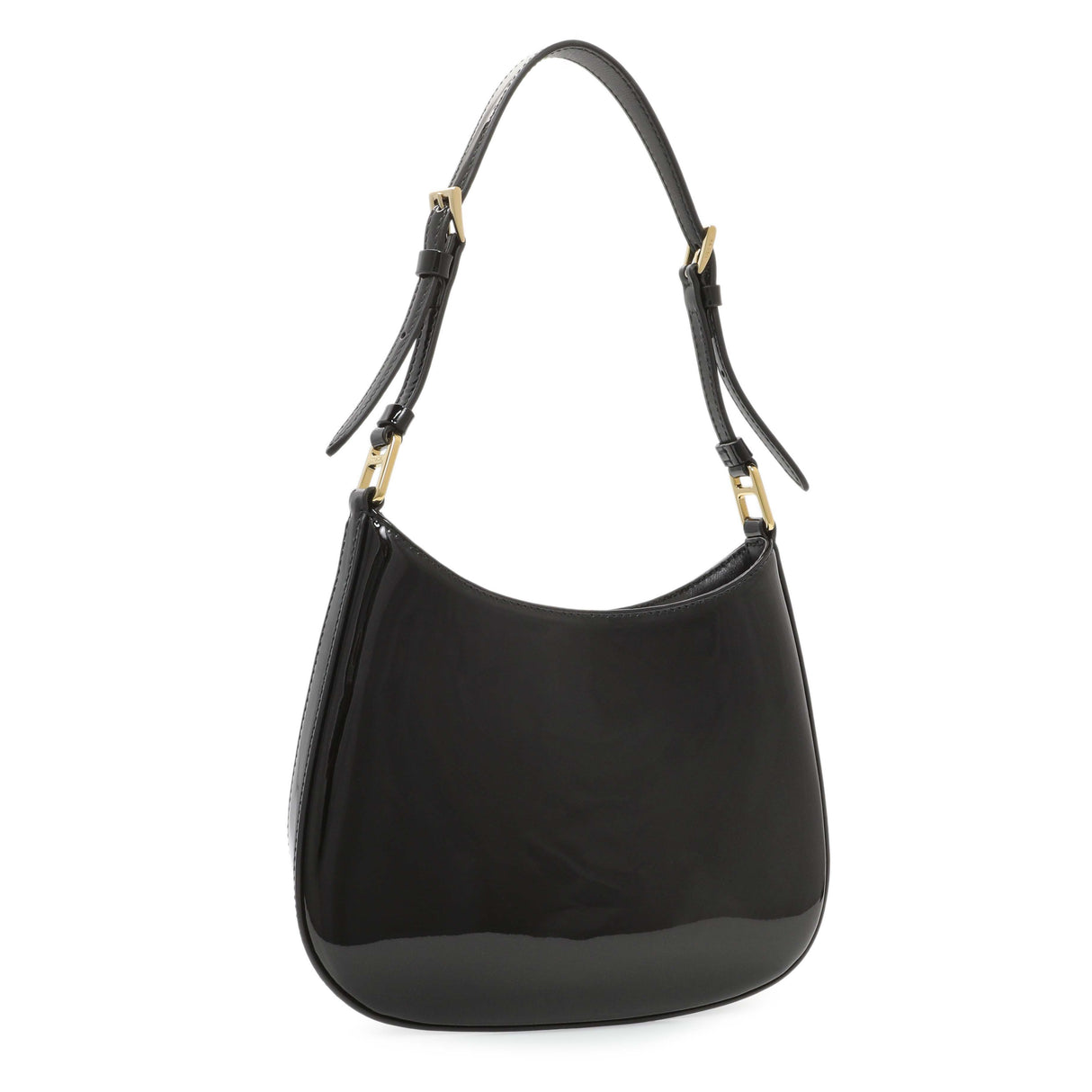 Prada Black Patent Cleo Bag Handbags Prada