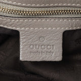 Gucci Grey Calfskin G Wave Shoulder Bag Handbags Gucci