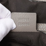 Gucci Grey Calfskin G Wave Shoulder Bag Handbags Gucci