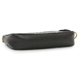 Louis Vuitton Black Empreinte Monogram Giant Mini Pochette Accessories Handbags Louis Vuitton