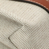 Chloe Linen Calfskin Small Woody Ribbon Tote