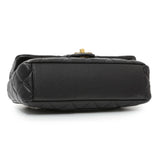 Chanel Black Quilted Caviar Small Flap Handbags Chanel