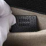 Gucci Black Dollar Calfskin Small Interlocking G Shoulder Bag Handbags Gucci