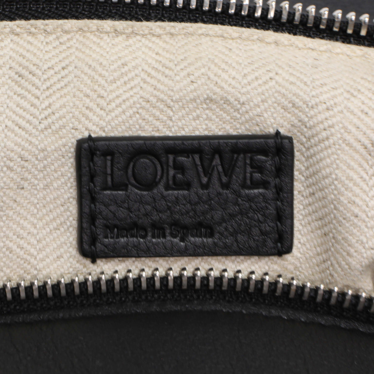 Loewe Black Calfskin Medium Puzzle Bag
