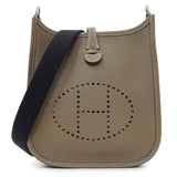 Hermes Etoupe Clemence Amazone Evelyne TPM Handbags Hermes
