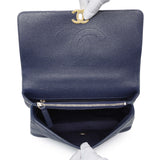Chanel Navy Blue Caviar City Walk Flap