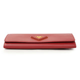 Prada Fuoco Saffiano Continental Wallet Accessories Prada