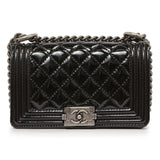 Chanel Black Lambskin, Calfskin, Tweed Success Story Mini Bags