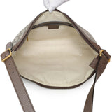 Gucci GG Supreme Monogram Web Small Ophidia Half Moon Hobo Handbags Gucci