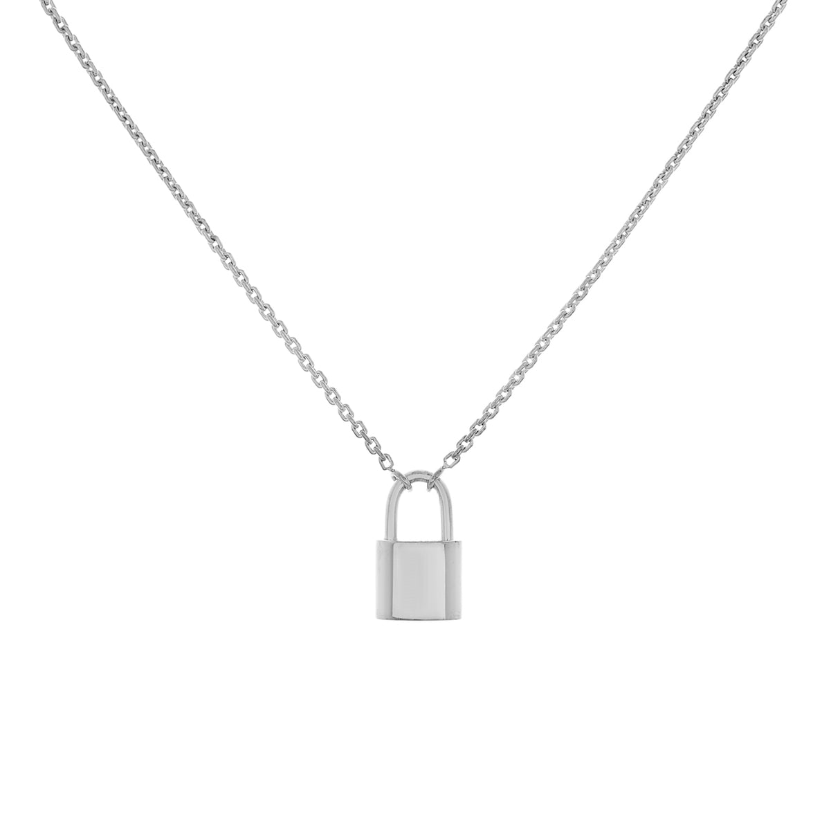 Louis Vuitton Sterling Silver Lockit Pendant Necklace Designer Jewellery Louis Vuitton