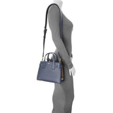 Burberry Regency Blue Small Banner Tote Handbags Burberry