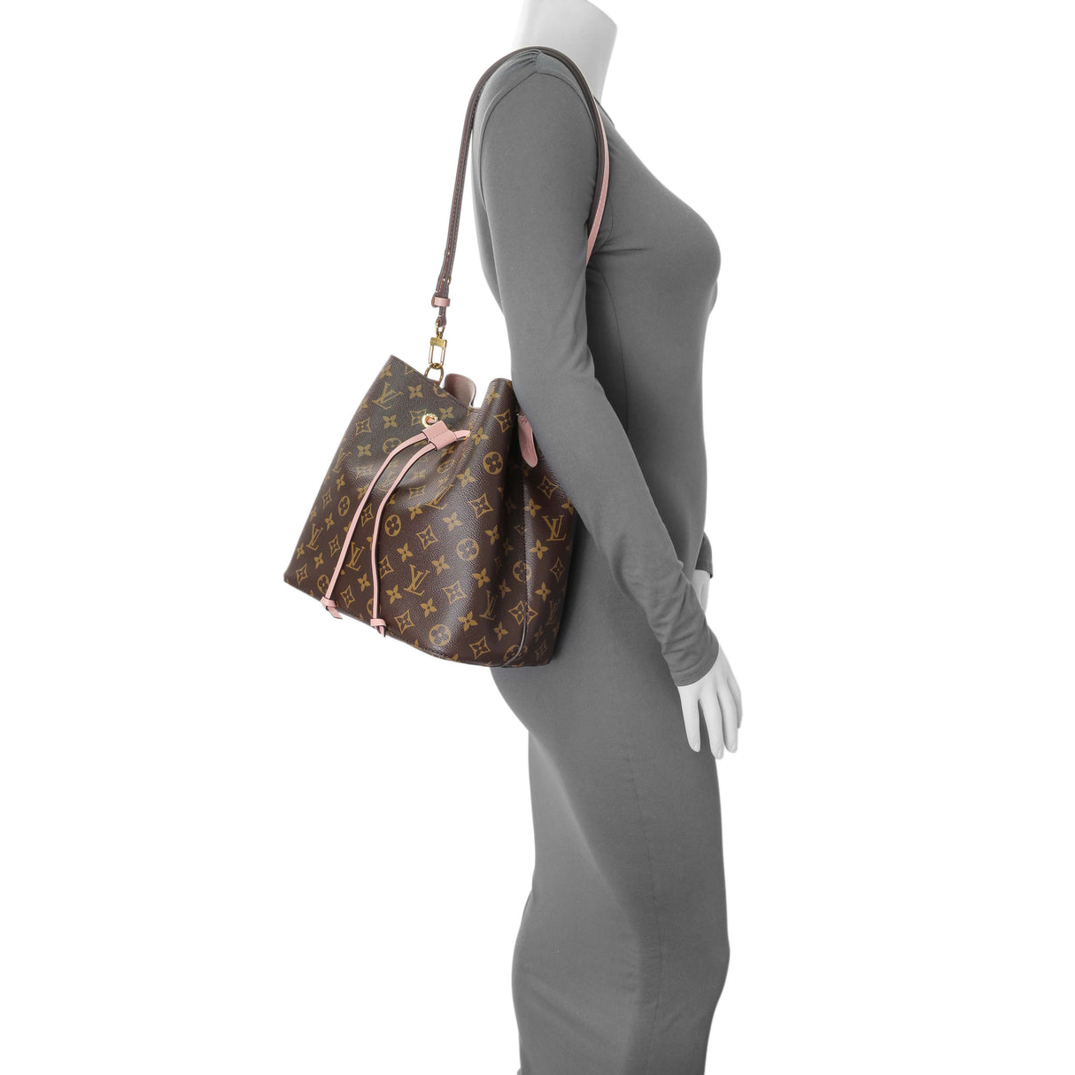 Louis Vuitton Rose Poudre Monogram Neonoe MM Handbags Louis Vuitton