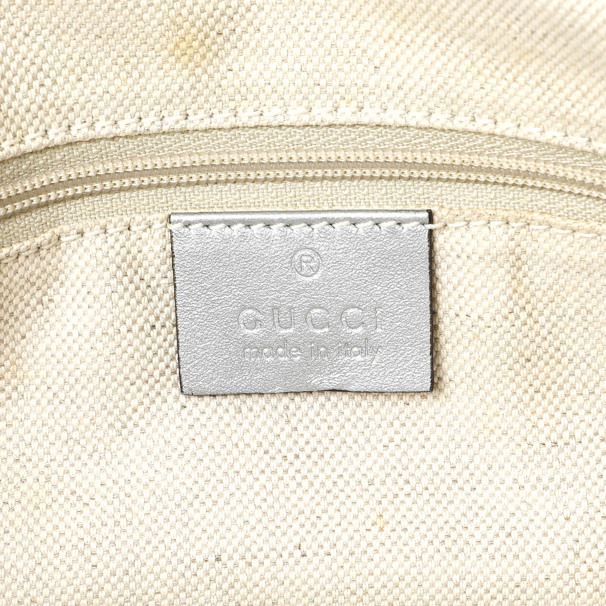Gucci Silver Guccissima Sukey Tote Handbags Gucci