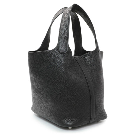 Hermes Black Taurillon Clemence Picotin Lock 18