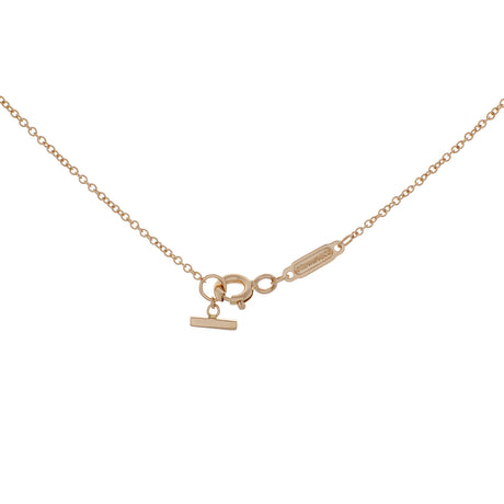 Tiffany & Co. 18K Rose Gold Medium T Smile Pendant Designer Jewellery Tiffany and Co