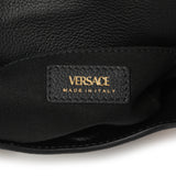 Versace Black Calfskin La Medusa Mini Chain Hobo