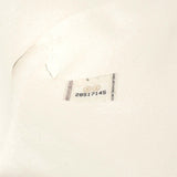 Chanel White Quilted Caviar Flap Clutch Handbags Chanel