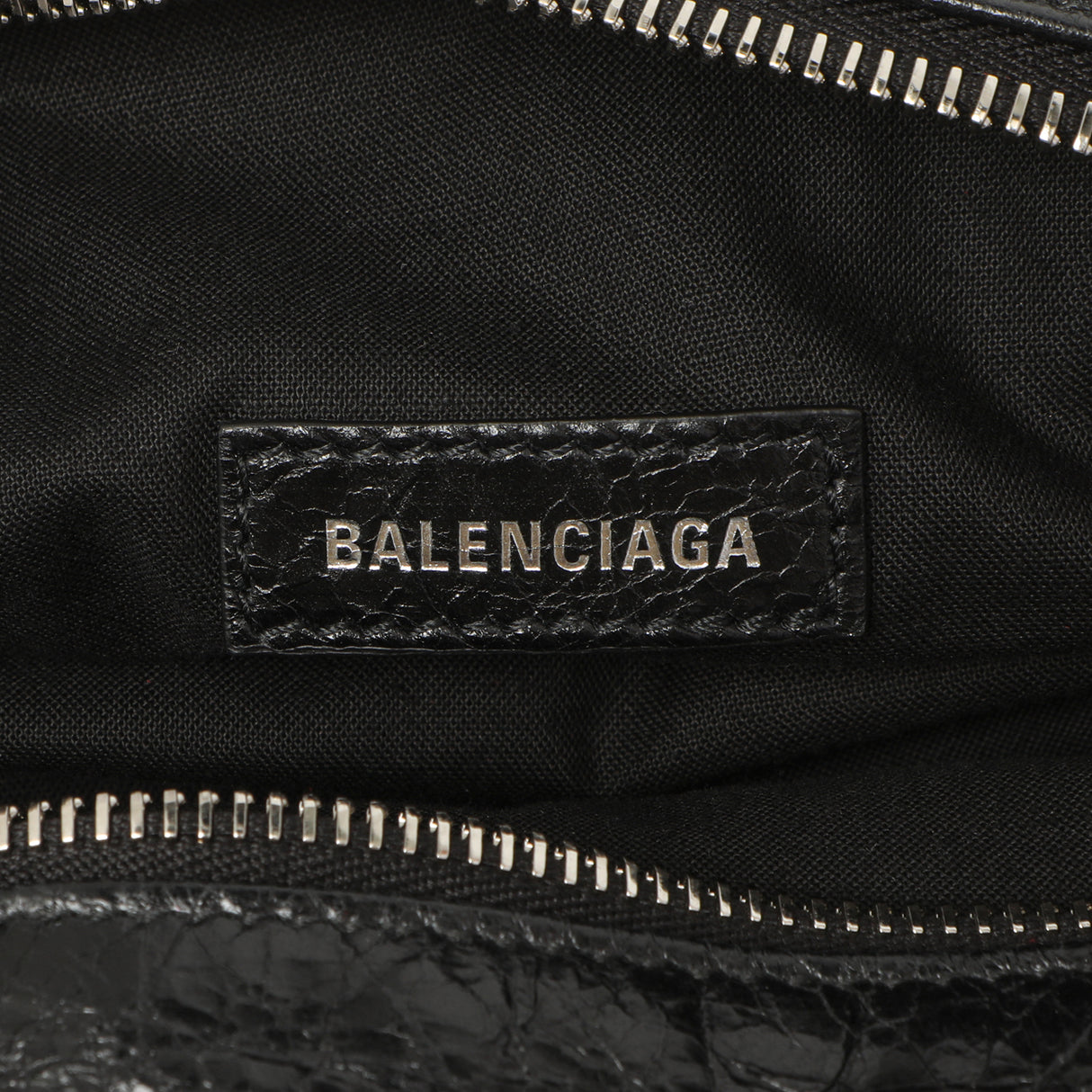 Balenciaga Black Lambskin Superbusy XS Sling Bag