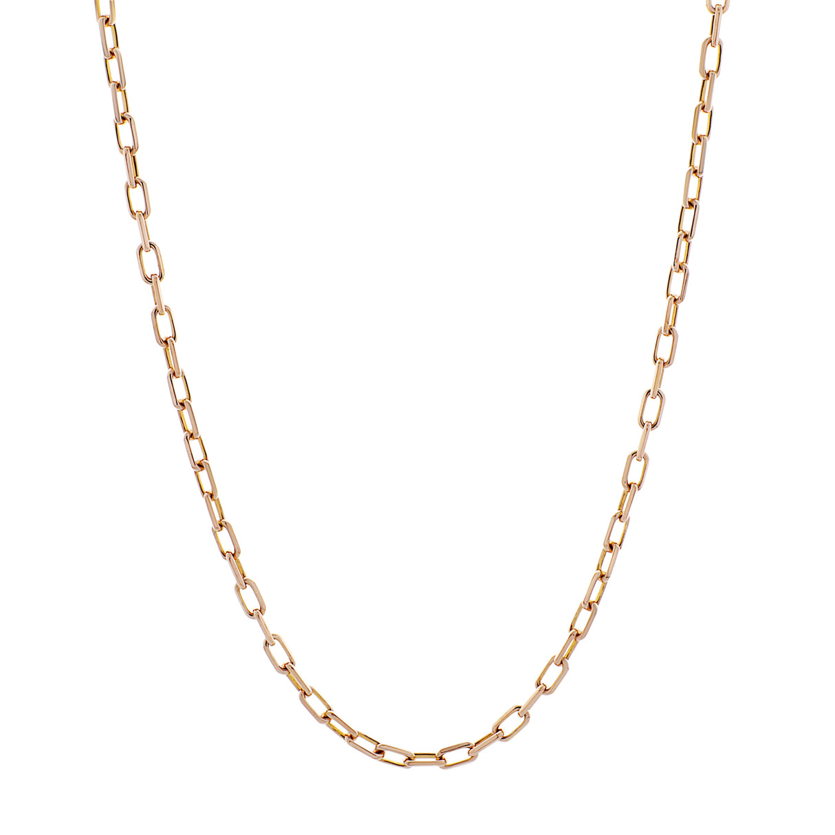 Cartier 18K Rose Gold Spartacus Chain Necklace Designer Jewellery Modaselle
