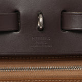 Hermes Ebene Toile Herbag Zip 31