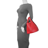 Hermes Red Clemence Picotin 22 Handbags Hermes