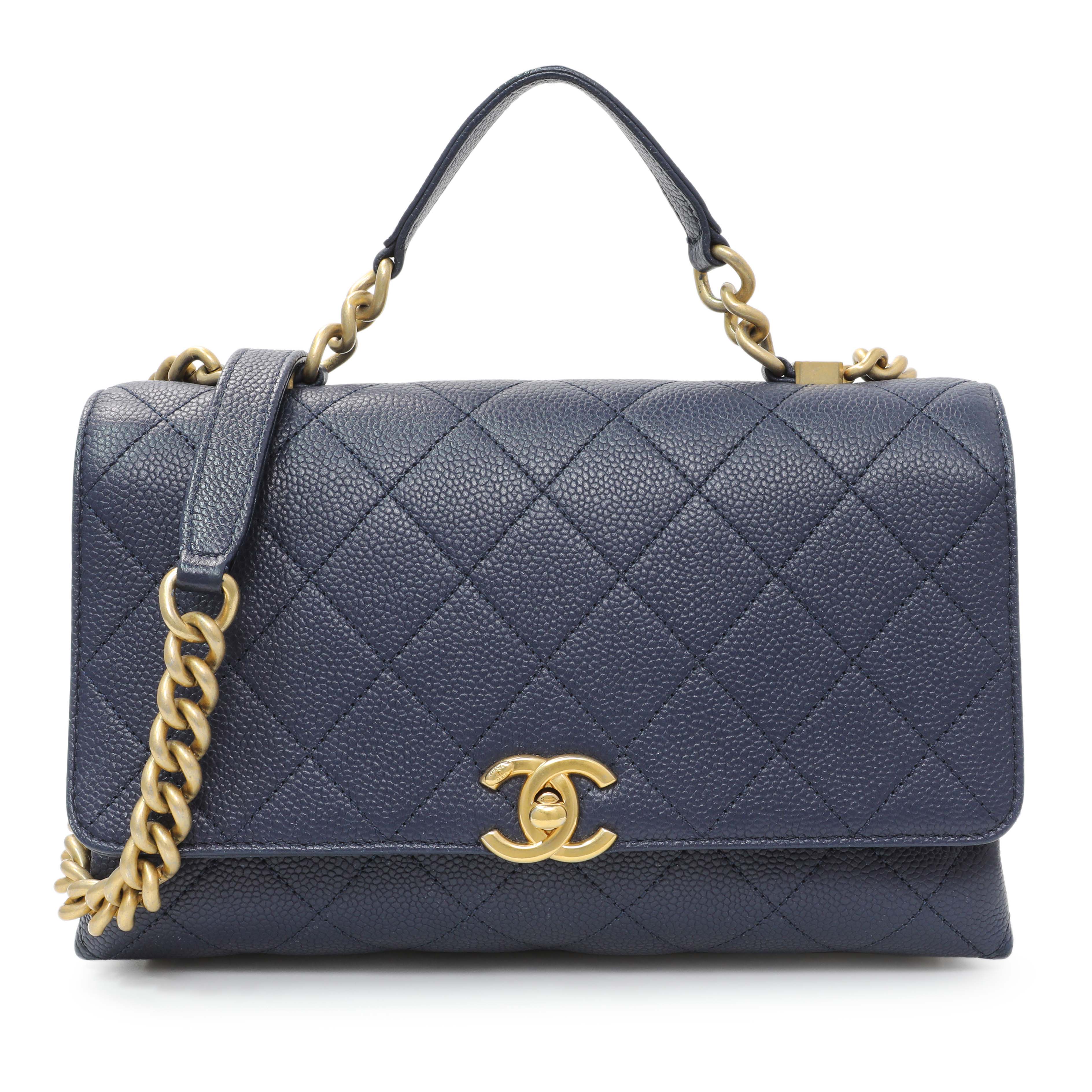 Chanel Navy Blue Caviar City Walk Flap – Modaselle