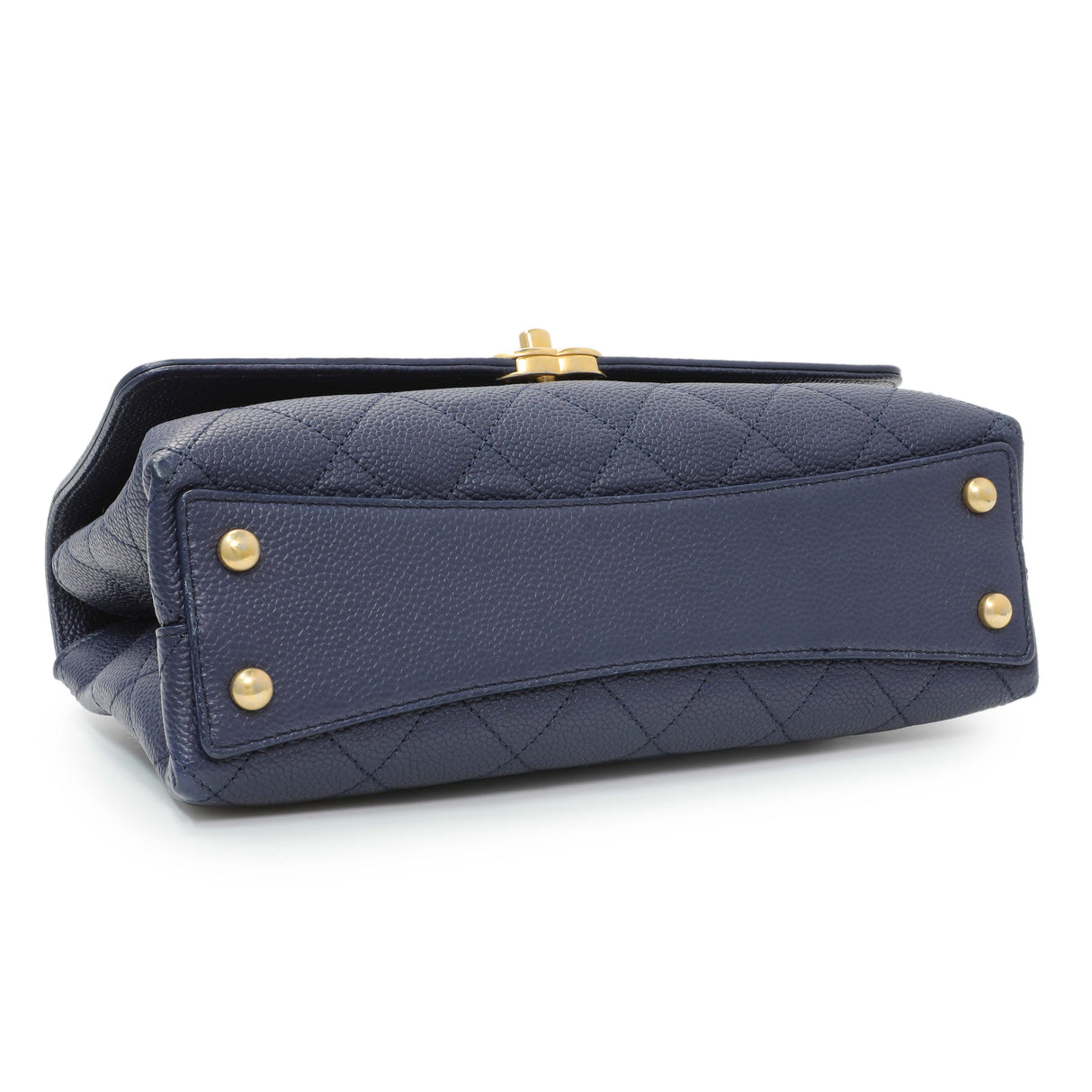 Chanel Navy Blue Caviar City Walk Flap