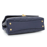 Chanel Navy Blue Caviar City Walk Flap
