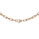 Cartier 18K Rose Gold Spartacus Chain Necklace Designer Jewellery Modaselle