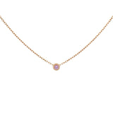 Cartier 18K Rose Gold Pink Sapphire d'Amour Pendant Designer Jewellery Cartier