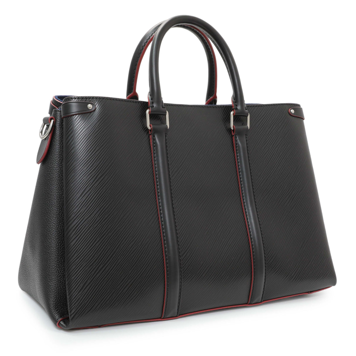 Louis Vuitton Black Epi Soufflot MM