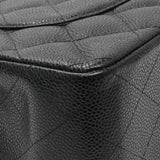 Chanel Black Caviar Jumbo Classic Double Flap
