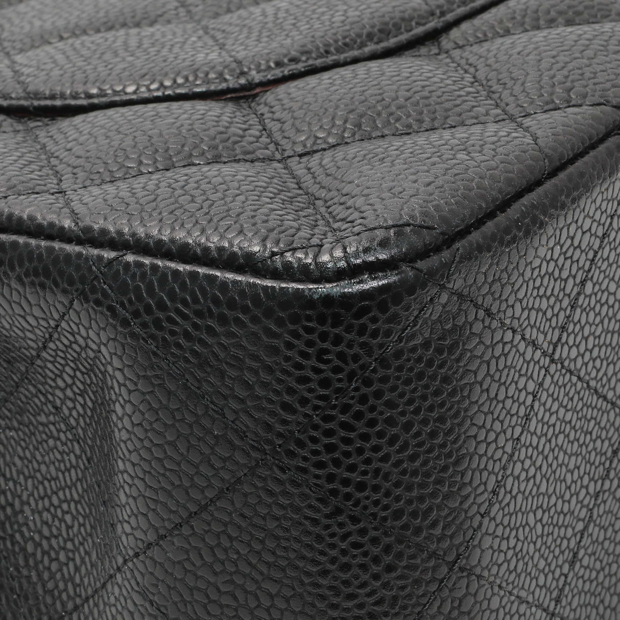 Chanel Black Caviar Jumbo Classic Double Flap Handbags Chanel