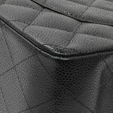Chanel Black Caviar Jumbo Classic Double Flap Handbags Chanel