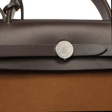 Hermes Ebene Toile Herbag Zip 31