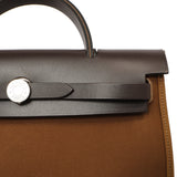 Hermes Ebene Toile Herbag Zip 31